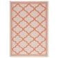 Safavieh Bermuda 9" x 12" Ivory and Rust Indoor/Outdoor Area Performance Rug, , large