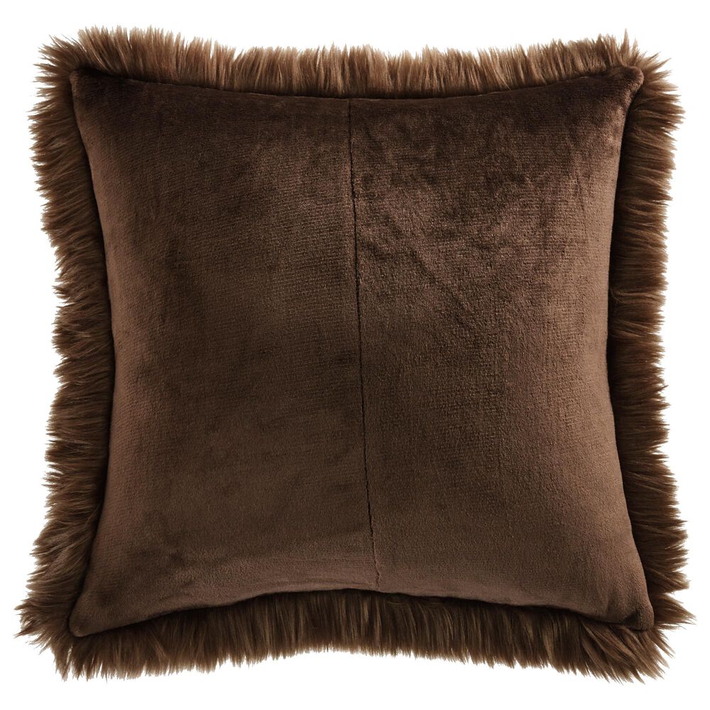 Ashley Bellethrone 20&quot; x 20&quot; Throw Pillow in Brown, , large