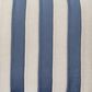 K & K Interiors 20" Square Throw Pillow in Blue and Natural, , large