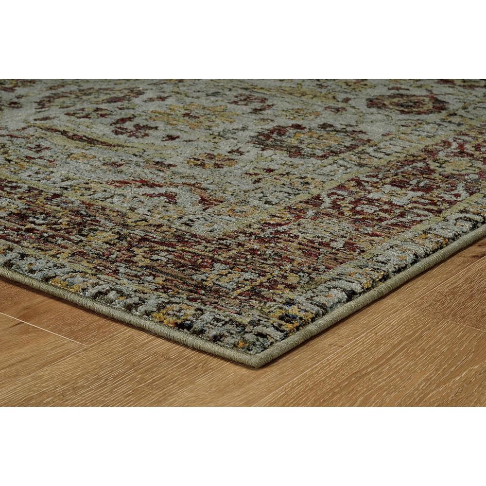 Oriental Weavers Andorra 7155A 10&#39; x 13&#39;2&quot; Blue and Red Area Rug, , large