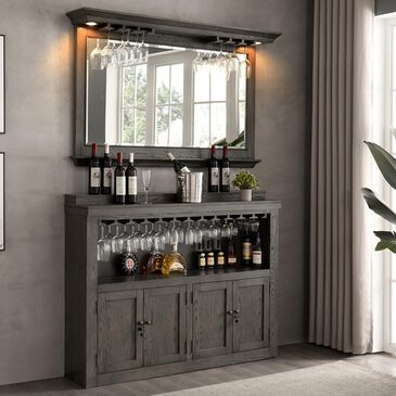 IMPERIAL Bixby Bar Back and Mirror in Charcoal, , large