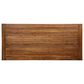 Noble House Carlisle Patio Dining Table in Sandblast Teak Brown, , large