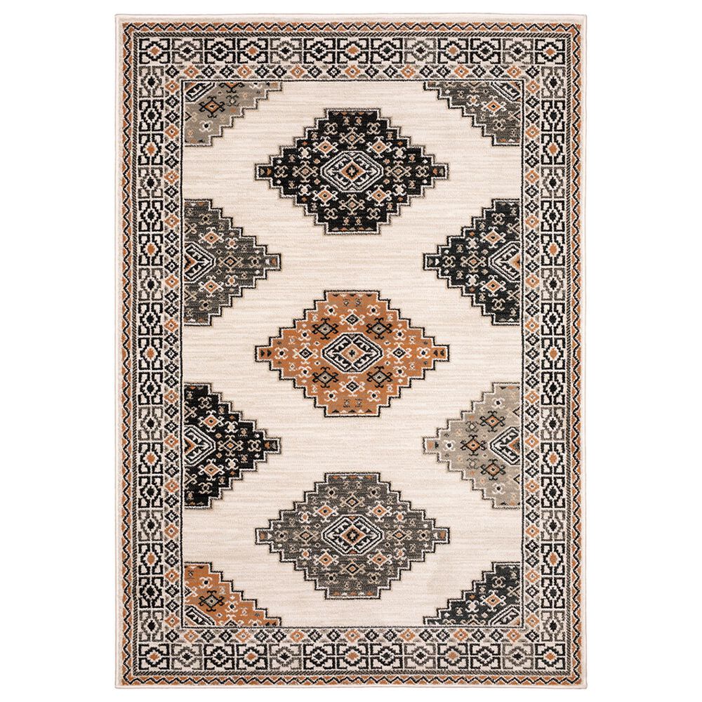 Oriental Weavers Georgia Southwest 640A0 9"10" x 12"10" Ivory Area Rug, , large