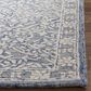 Safavieh Micro-Loop MLP510M 6" x 9" Blue and Ivory Area Rug, , large