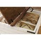 Ashley Wystfield Lift Top Cocktail Table in Vintage White and Warm Brown, , large