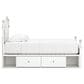Ashley Kozlani 4-Piece Twin Panel Storage Bedroom Set in Matte White, , large
