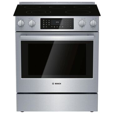 Bosch 4.6 Cu. Ft. Slide-In Electric Range in Stainless Steel, , large