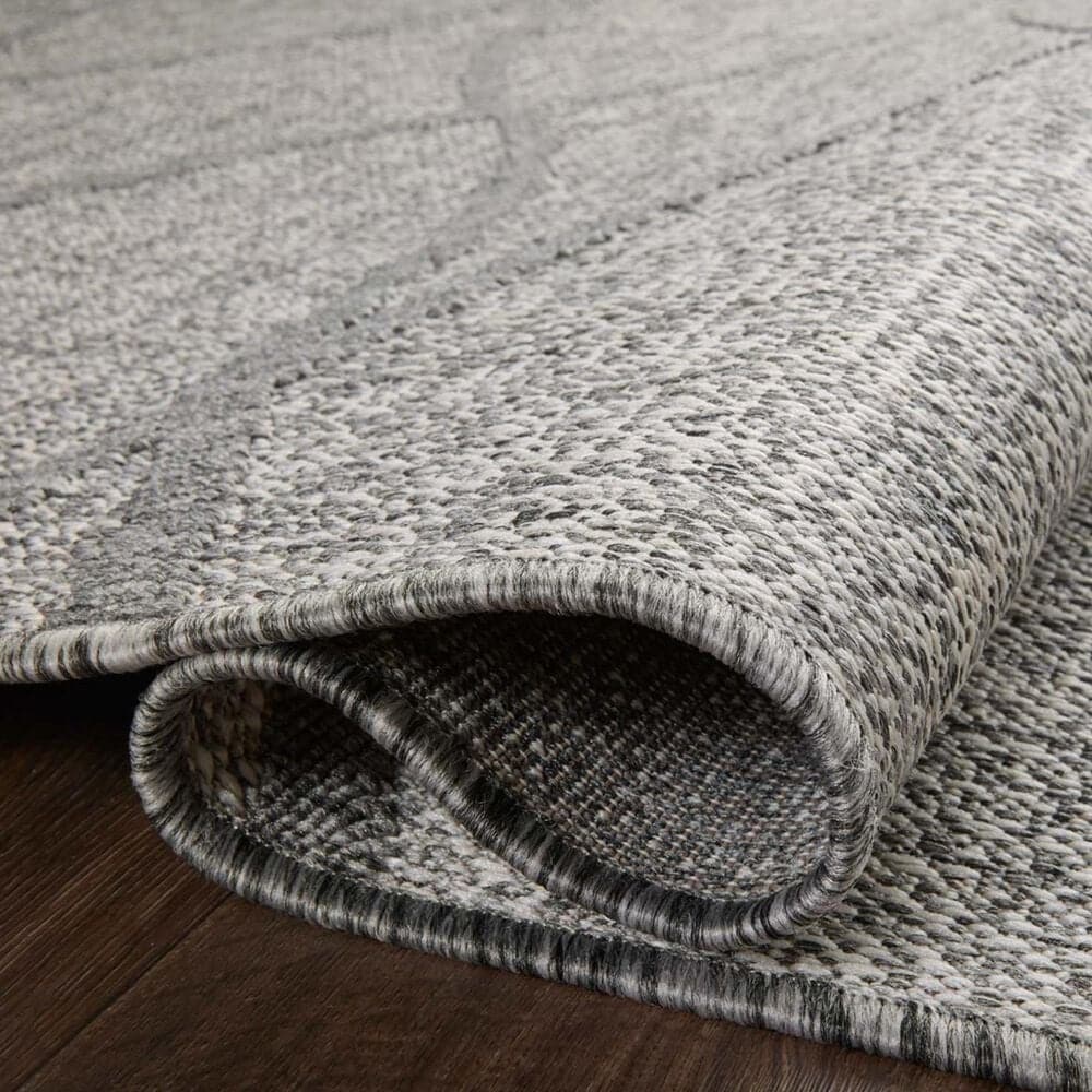 Loloi II Rainier 3&#39;11&quot; x 5&#39;11&quot; Dove and Grey Indoor/Outdoor Area Performance Rug, , large