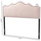 Baxton Studio Nadeen Queen Upholstered Headboard in Light Pink, , large