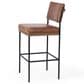 Four Hands Benton Bar Stool in Black, , large