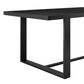 Blue River Felicia Outdoor Patio Dining Table in Black - Table Only, , large