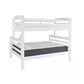 Parkerville Furniture Line Porter Twin over Full Bunk Bed in White, , large