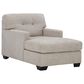 Ashley Mahoney Chaise in Pebble, , large