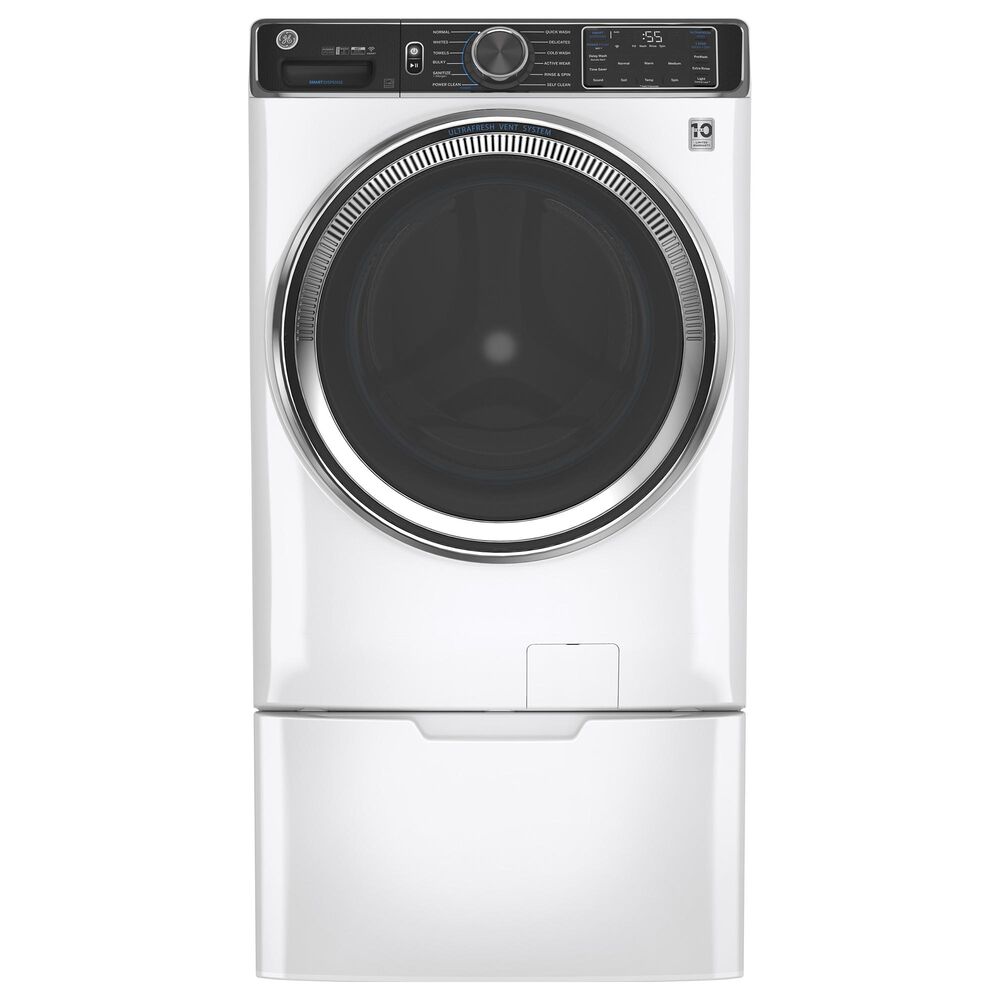 GE Appliances 16&quot; Storage Pedestal in White, , large