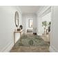 Nourison Garden Oasis GOA02 Ivory and Green 6" x 9" Indoor/Outdoor Area Rug, , large