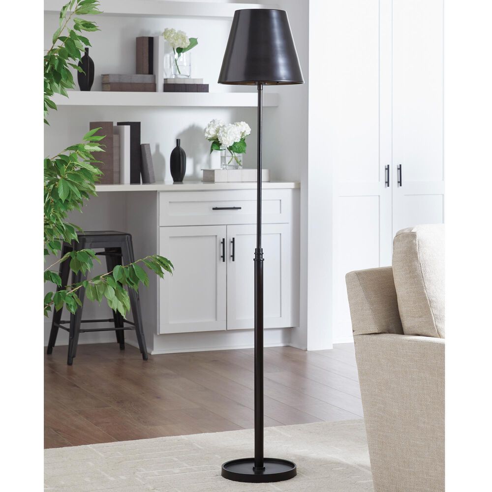Ashley Wimner Floor Lamp in Antique Bronze, , large