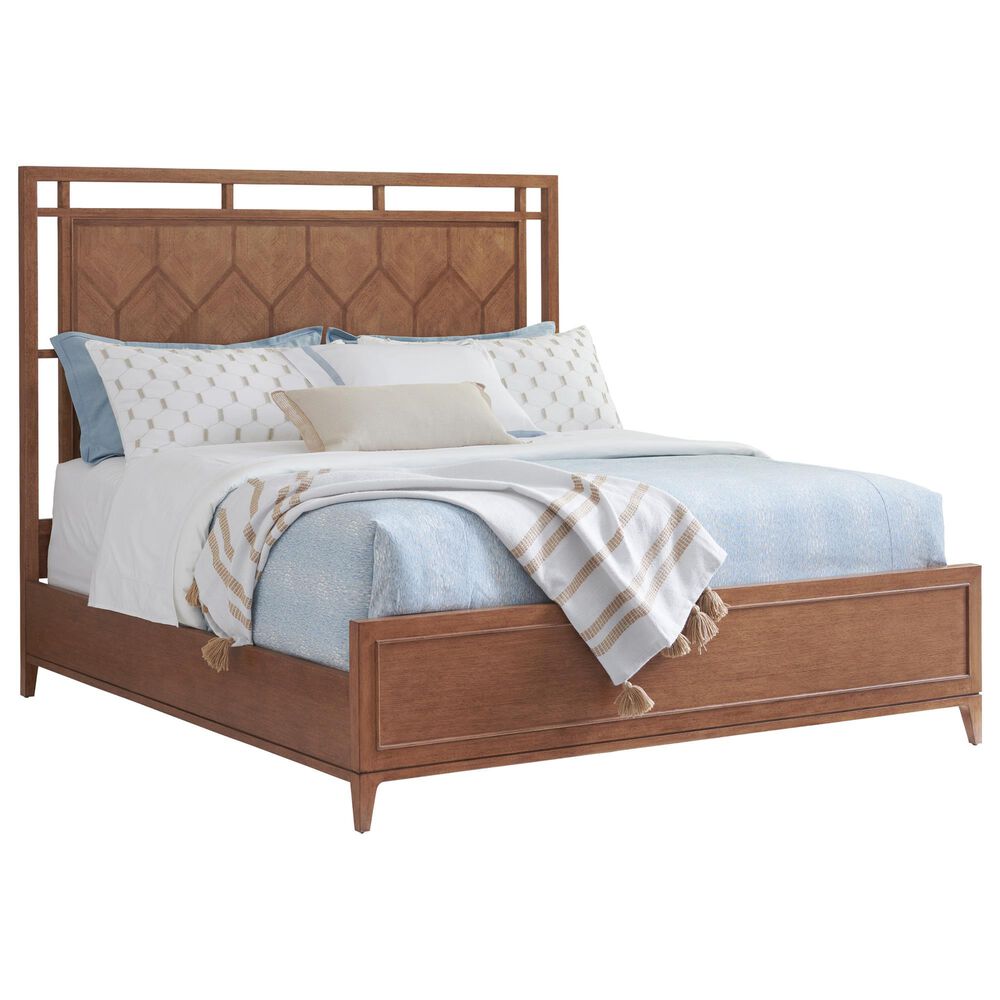 Lexington Furniture Palm Desert Rancho Mirage King Bed in Sierra Tan, , large