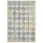 Safavieh Evoke EVK262C-4 4" x 6" Ivory/Blue Area Rug, , large