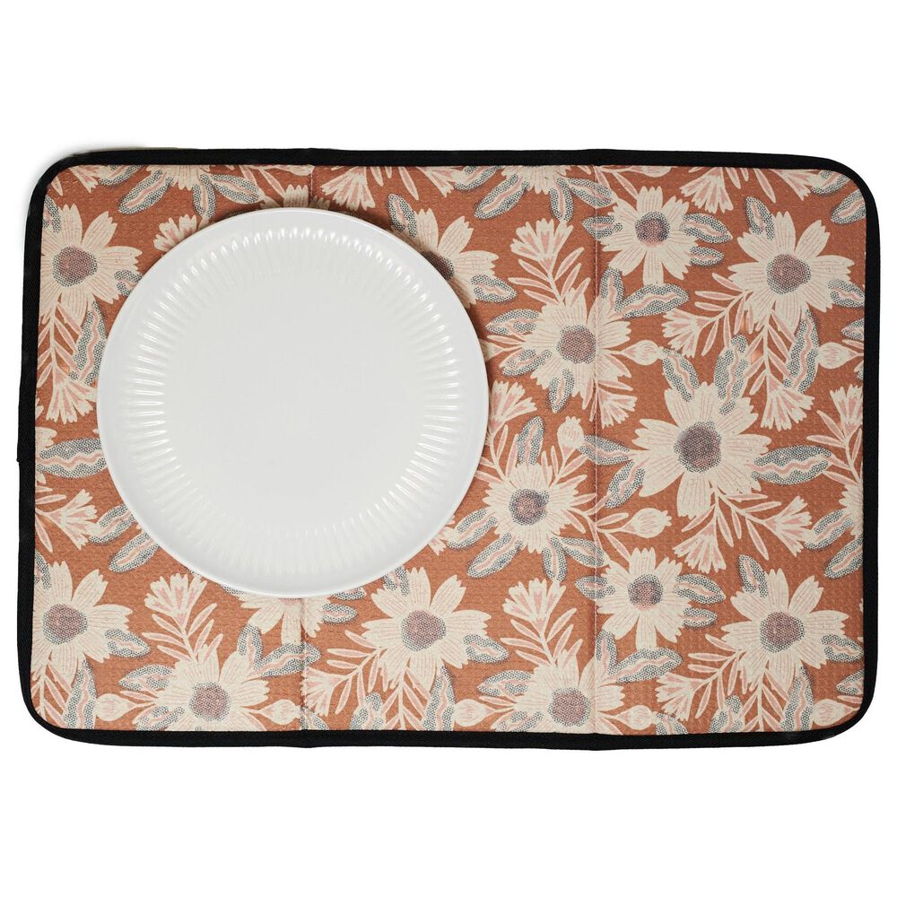 Once Again Home Pauline Drying Mat in Pecan, , large