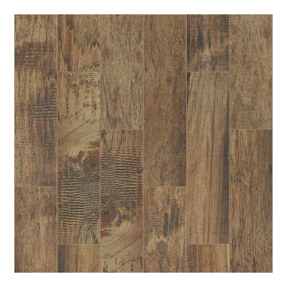 Shaw Hacienda 6X24 Pecan 6" x 24" Porcelain Tile, , large
