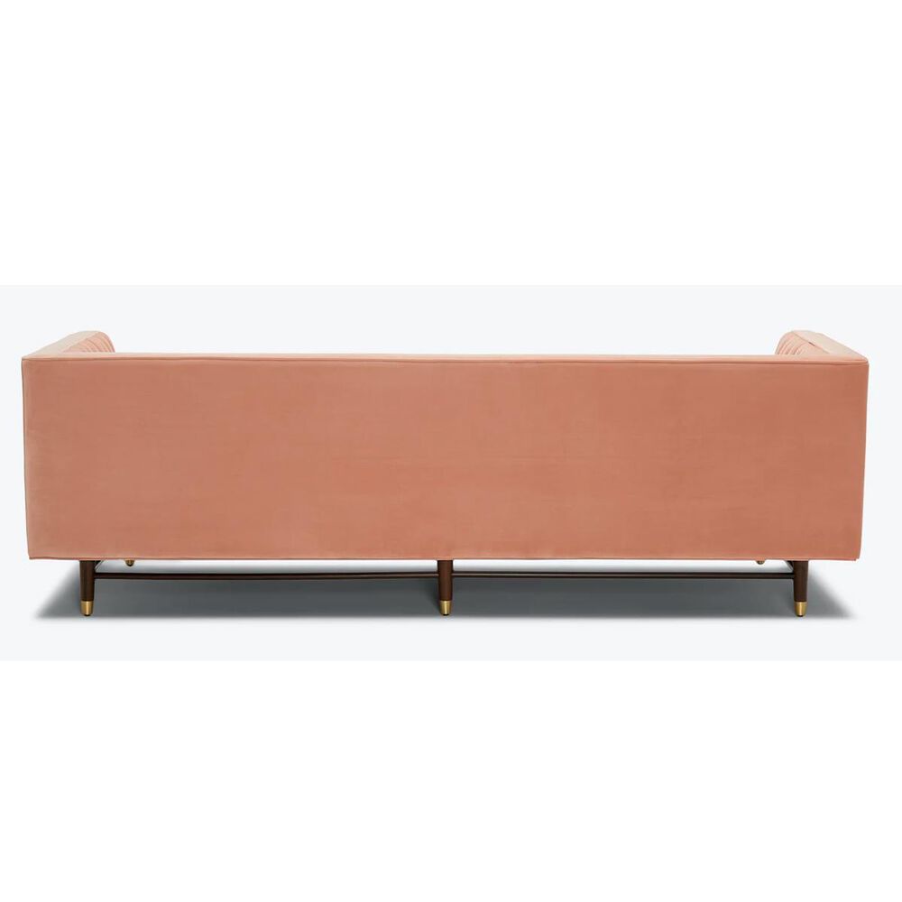 Joybird Chelsea Sofa in Royale Blush Velvet and Mocha, , large