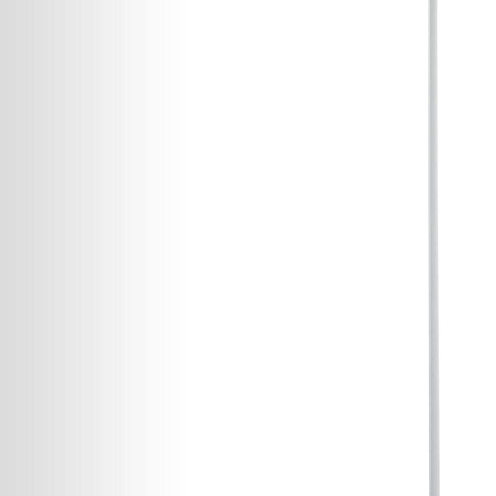 Maple and Jade 59&quot; Rectangular Metal Wall Mirror in Silver, , large