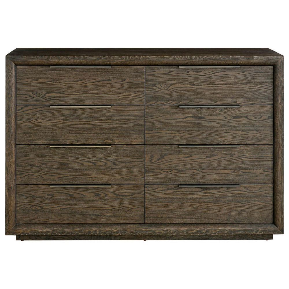 Furniture Worldwide Modern 4 Piece King Panel Bedroom Set in Sable with USB Ports and Outlets, , large