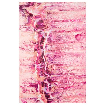 Dalyn Rug Company Kikiamo 3" x 5" Flamingo Area Rug, , large