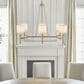 Hampton Park Elegenza 6-Light Chandelier in Antique Gold, , large