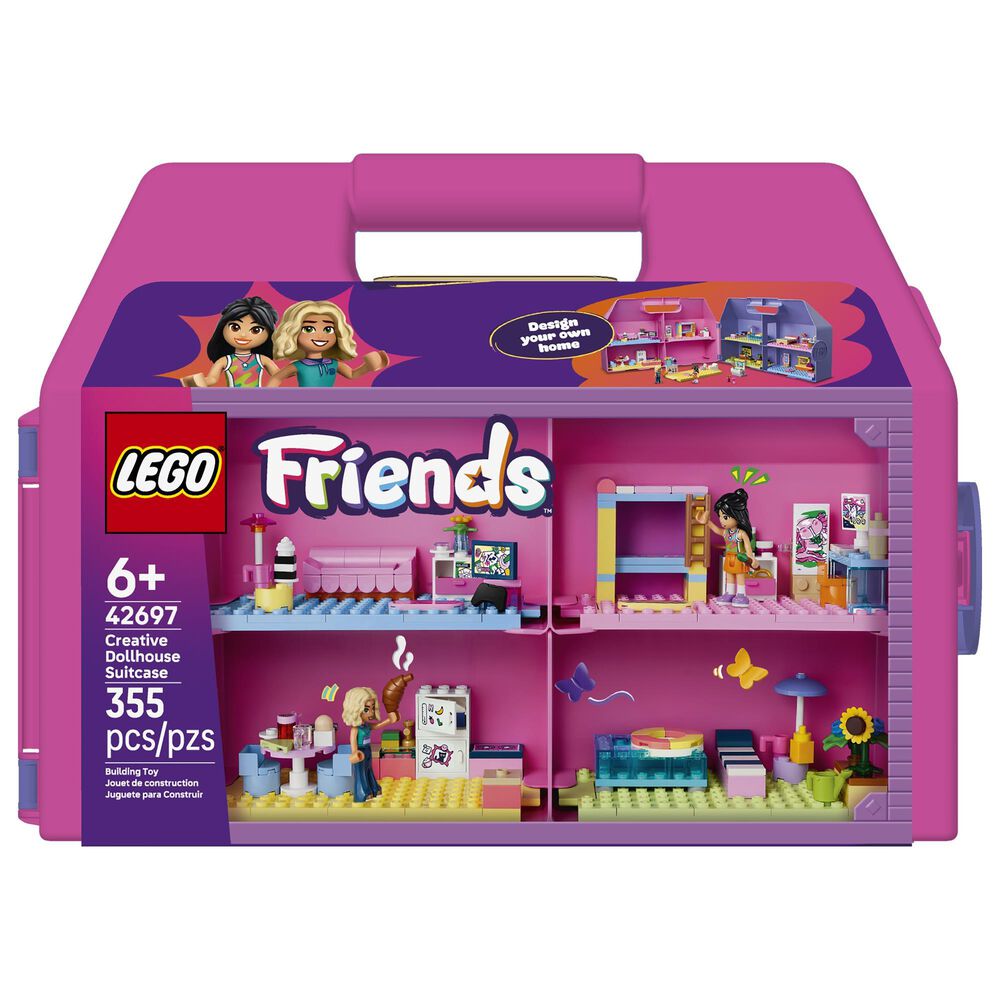 LEGO Friends Creative Dollhouse Suitcase Building Set, , large