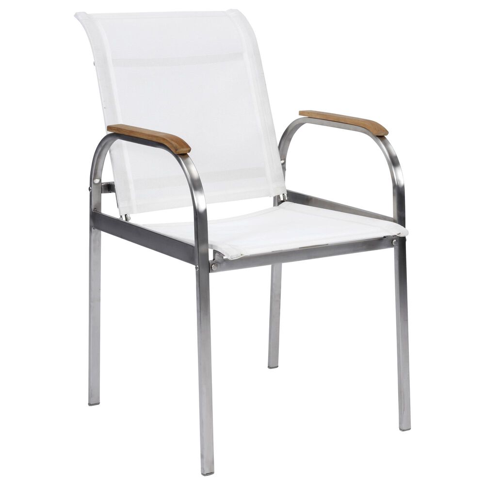 Homestyles Aruba Dining Chair in White, , large