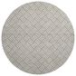 Dalyn Rug Company The Reserve TR3 Taupe 8" Round Indoor/Outdoor Area Rug, , large