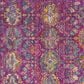 Safavieh Madison MAD144F 2"3" x 3"11" Fuchsia and Blue Scatter Rug, , large