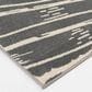 Central Oriental Terrace Tropic Seashell Beach 6"7" x 9"6" Stone and Snow Area Rug, , large