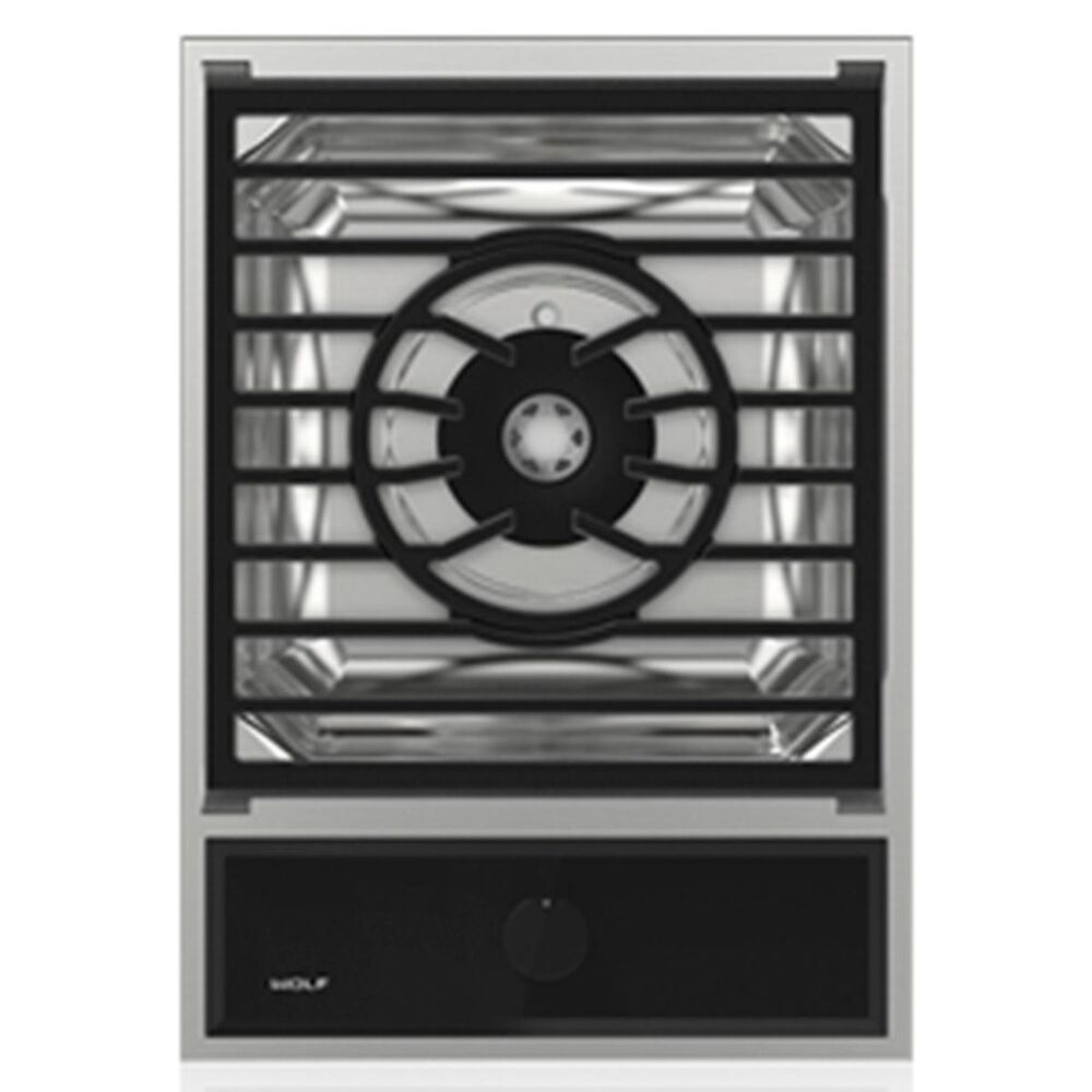 Wolf 15" Transitional Multifunction Module in Stainless Steel, , large
