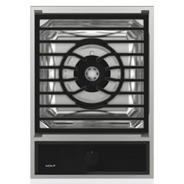 Wolf 15" Transitional Multifunction Module in Stainless Steel, , large