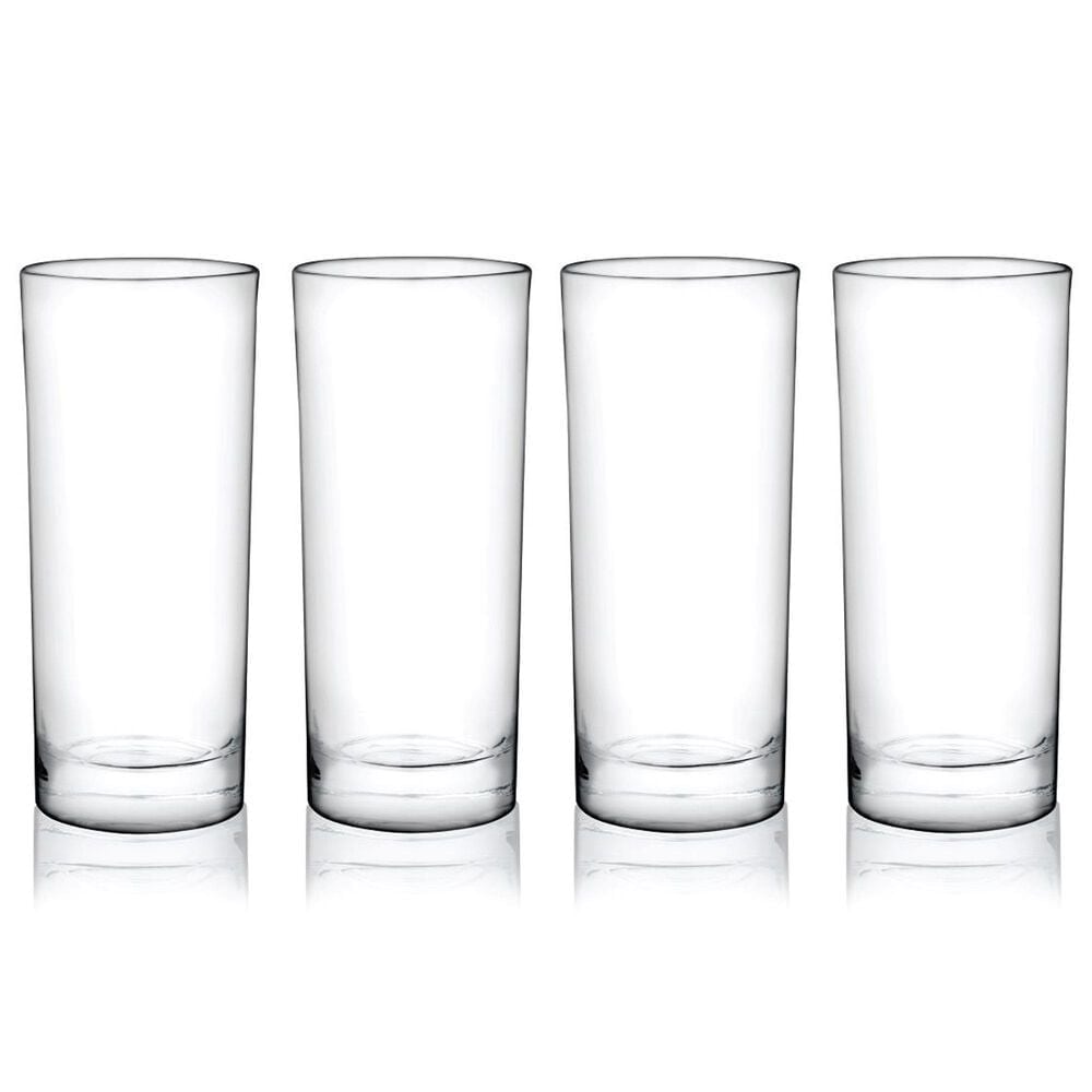 True 11 Oz Highball Cocktail Glasses in Clear (Set of 4), , large