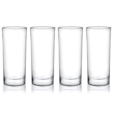True 11 Oz Highball Cocktail Glasses in Clear (Set of 4), , large