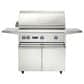 Viking Range 36" Liquid Propane Freestanding Grill and Cart in Stainless Steel, , large