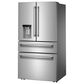 Maytag 29 Cu. Ft. French Door Bottom Mount Refrigerator in Fingerprint-Resistant Stainless, , large