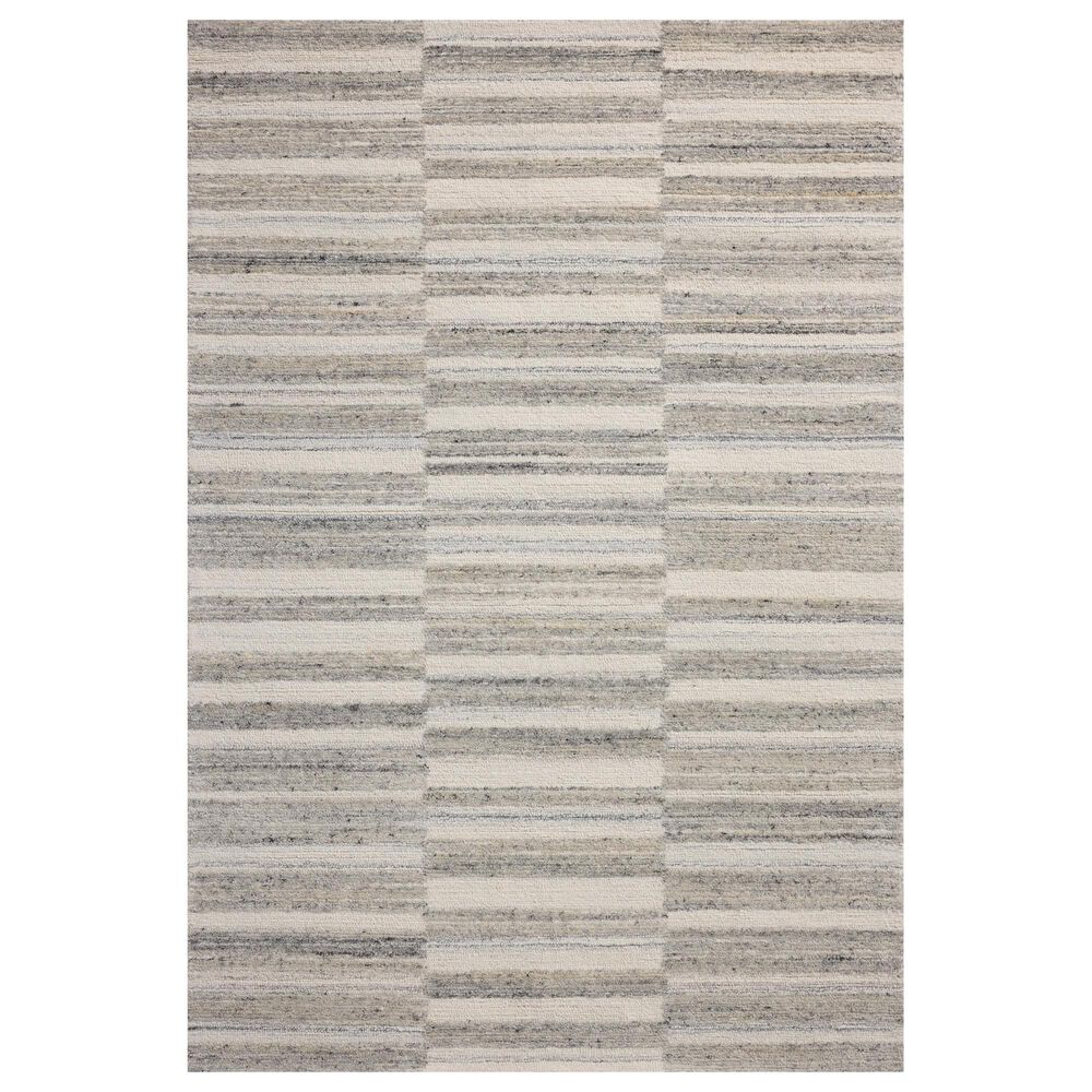 Magnolia Home Rae Stone and Ivory 2"3" x 3"9" Area Rug, , large