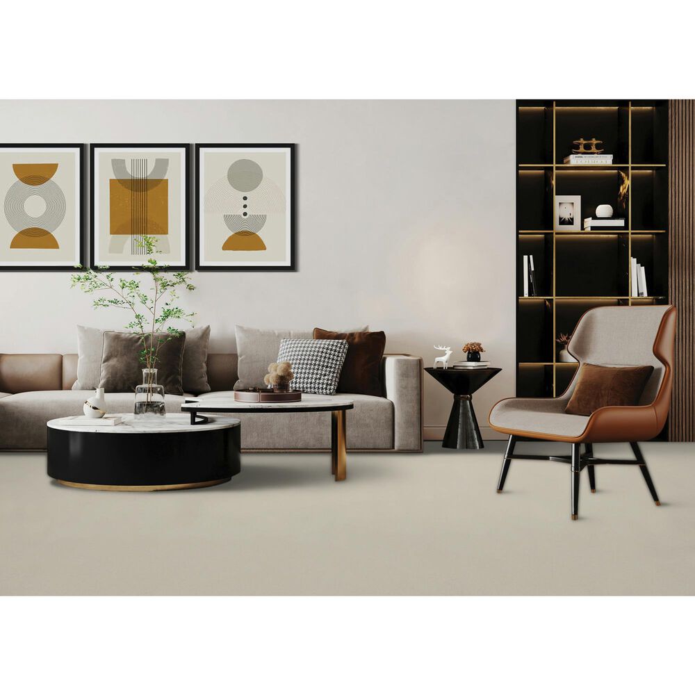 Mohawk Quality Feeling Carpet in White Linen, , large