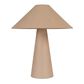 Teak Interiors Linen Table Lamp w/ Shade, , large