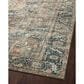 Loloi II Margot 7"6" x 9"6" Terracotta and Lagoon Area Rug, , large