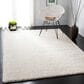 Safavieh August Shag AUG900C 10" x 14" Ivory Area Rug, , large