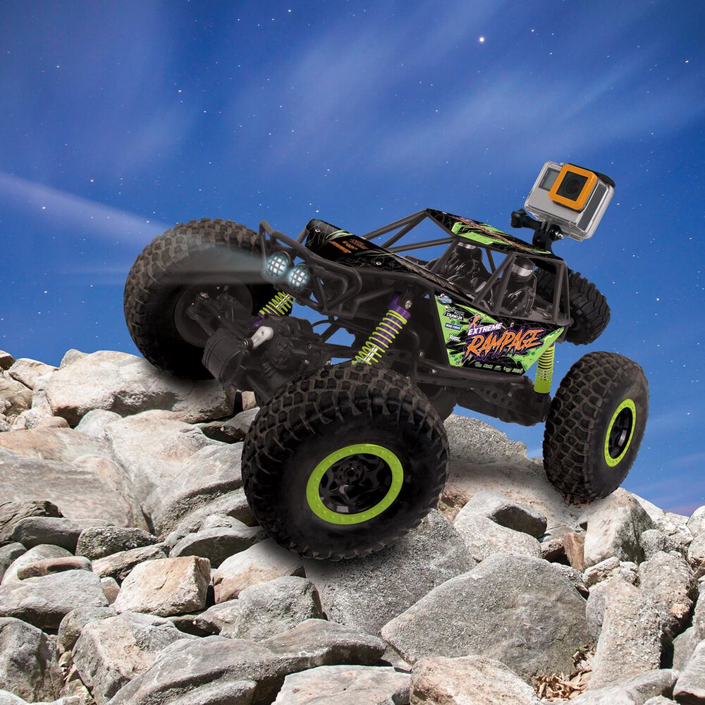Mean Machines Remote Control Rock Crawler Rampage, , large