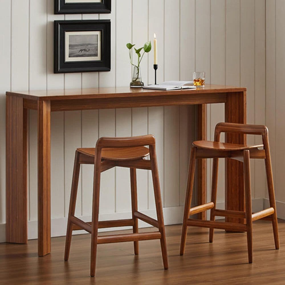 GREENINGTON Brix and Linna 3-Piece Counter Height Dining Set in Amber, , large