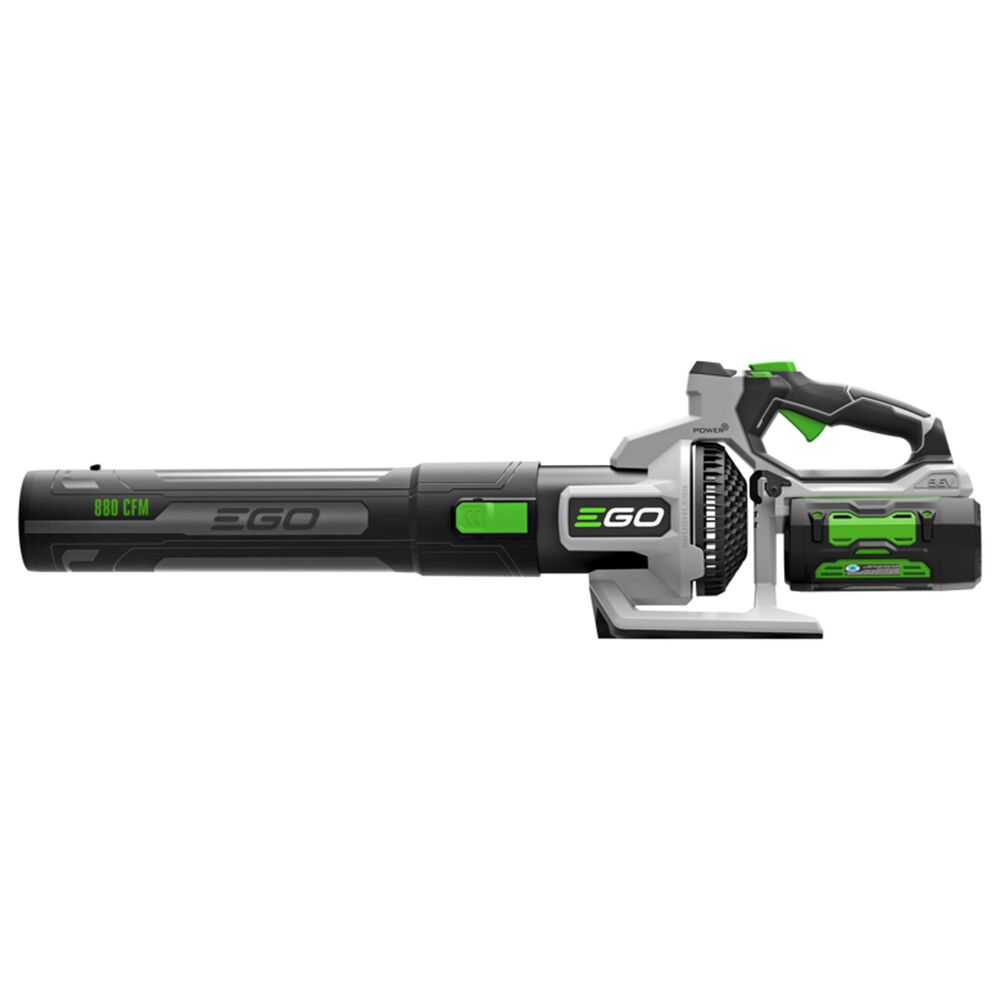 EGO 56V 880 CFM Cordless Brushless Blower with 4.0Ah Batteries and Charger in Gray and Black, , large