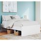 Ashley Onita Full Platform Bed with No Headboard in White, , large
