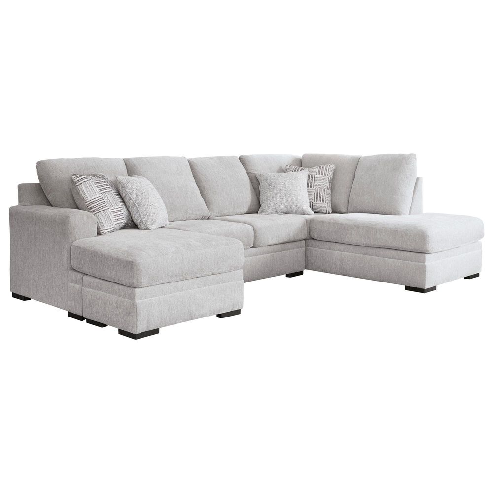 Ashley Gabyleigh 2-Piece Stationary Right Facing Sectional in Nickel, , large
